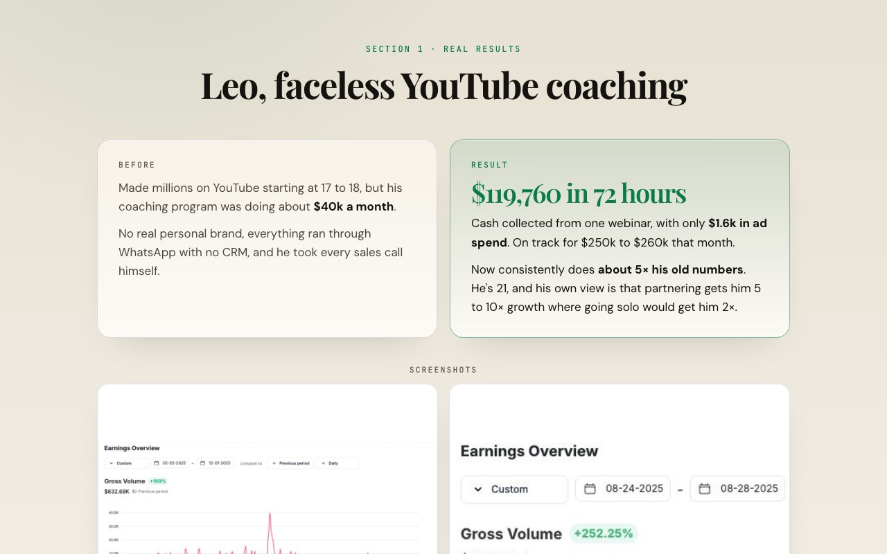 $119,760 in 72 hours preview