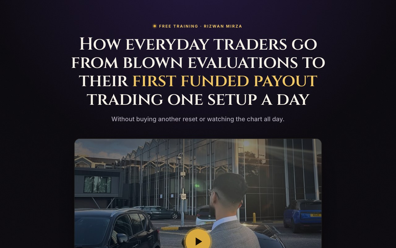 VSL sales page preview